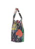 Anarchy, &pound;160, Handbags, Blue/Green/Orange/Pink, Canvas, Side view